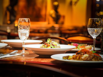 Indian food Dining look